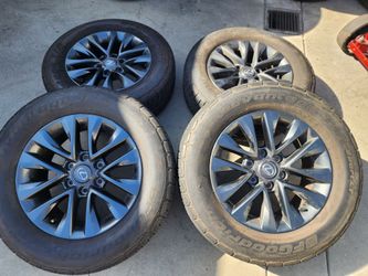 18" LEXUS GX470 GX460 WHEELS RIMS TIRES
