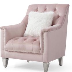 Glory Furniture Dania, Pink Chair