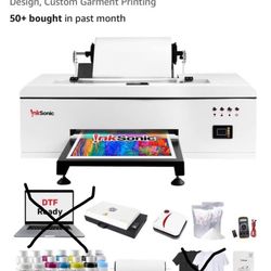 DTF Machine + Supplies USED 1x