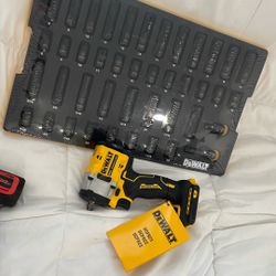 DeWalt 3/8 Drive Impact And Set Of Sockets 