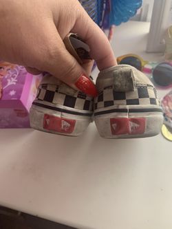Checkered Vans 