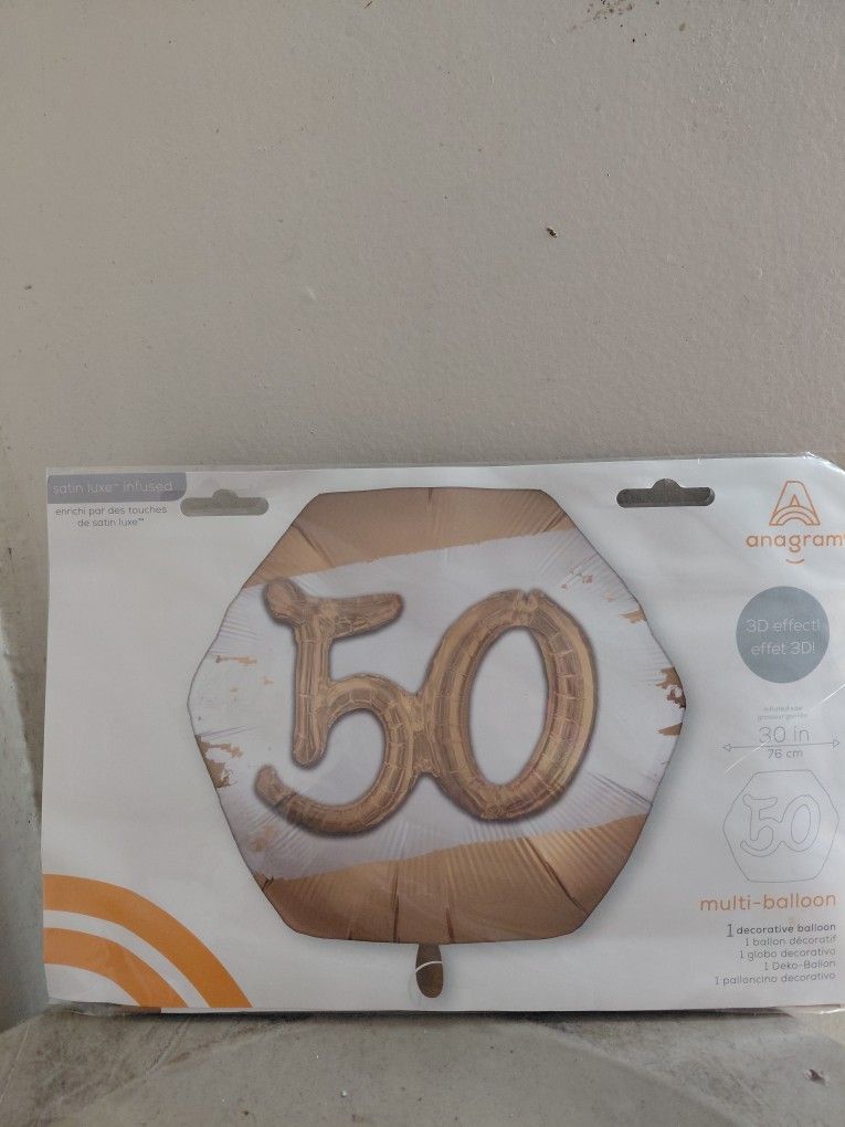 Balloon For 50th