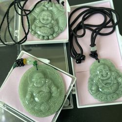 Jade Buddha Pendant 