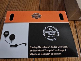 Harley Davidson Rockford Fosgate Stage 1 Sena Speaker Upgrade 