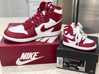 Air Jordan 1 Retro High OG White Team Red