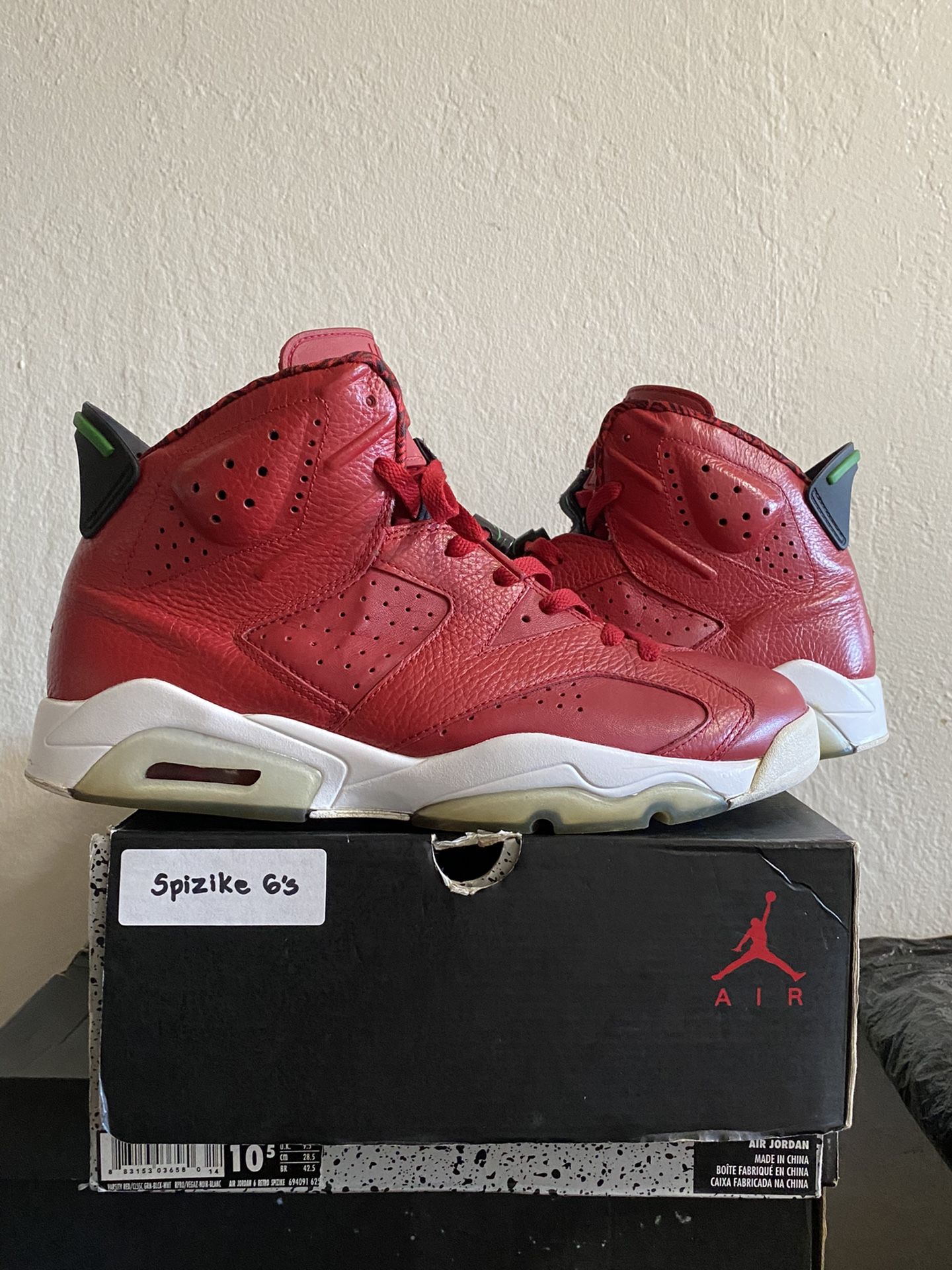 Jordan 6 Spizike’s - Size 10.5 🔥