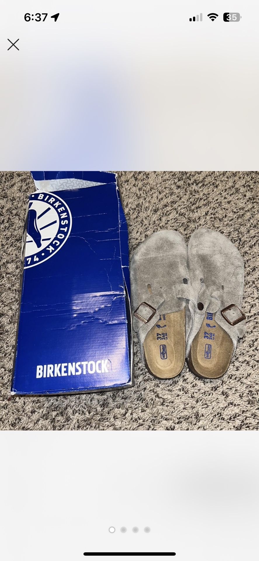 Birkenstock Boston Taupe