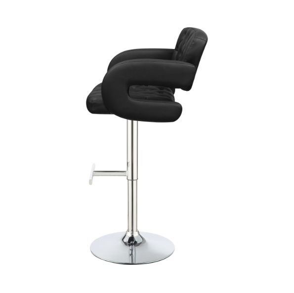 Corrigan Studio® Jaquela Swivel Bar Stool of 1/2, Counter Height  Adjustable Bar Stool 