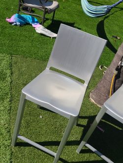 Aluminum  Stools emeco Brand High End Stools