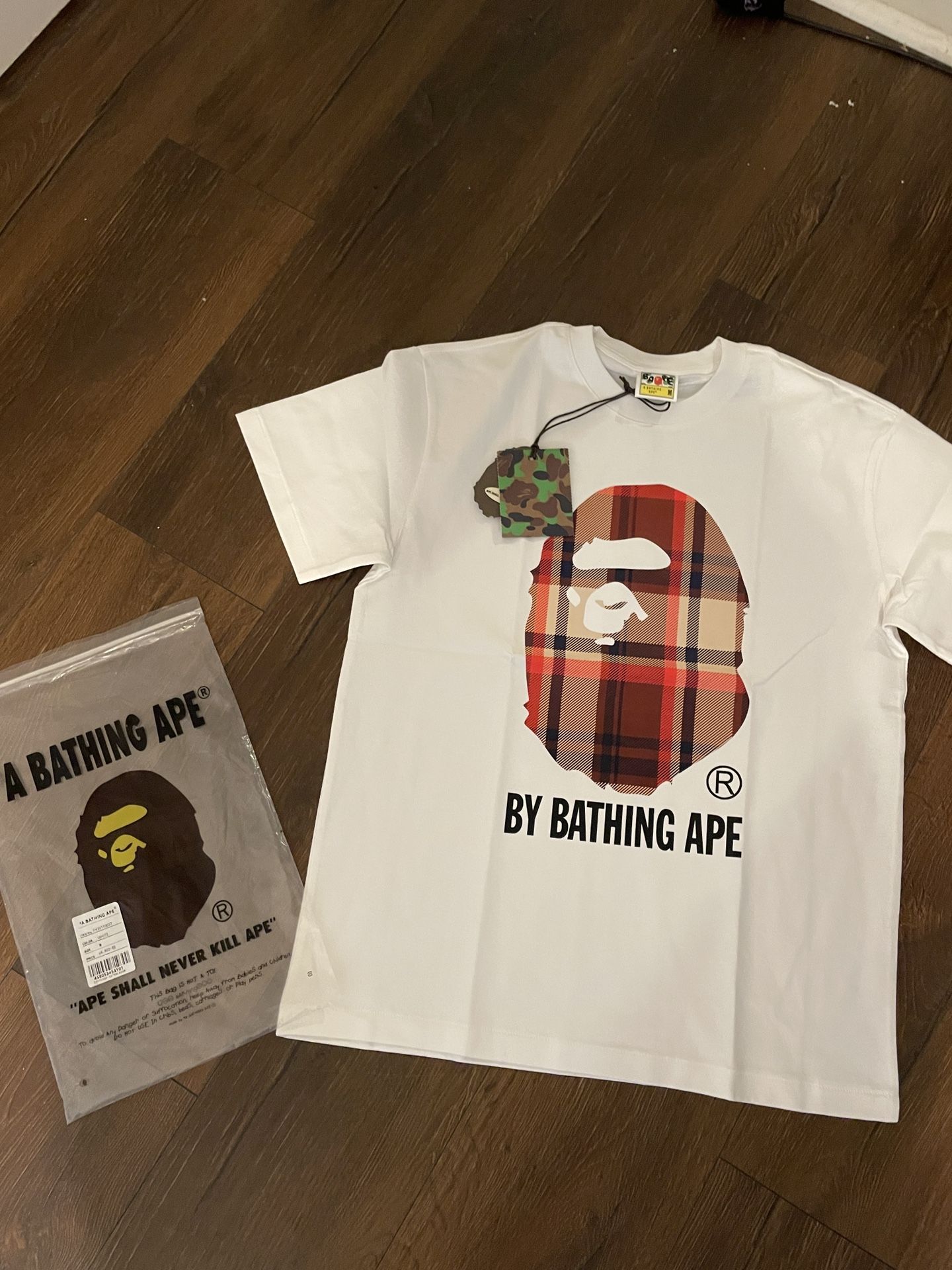 Bape Burberry Tee