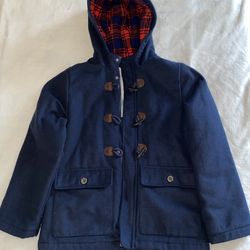Carter’s Navy Blue Hooded Coat – Size 10