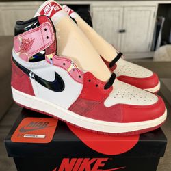 Nike Air Jordan 1 Spiderman Across The Spider-Verse OG Chicago Size 9 Brand New 100% Authentic from Nike SNKRS Long Beach, CA (Spring & Woodruff)  Tra