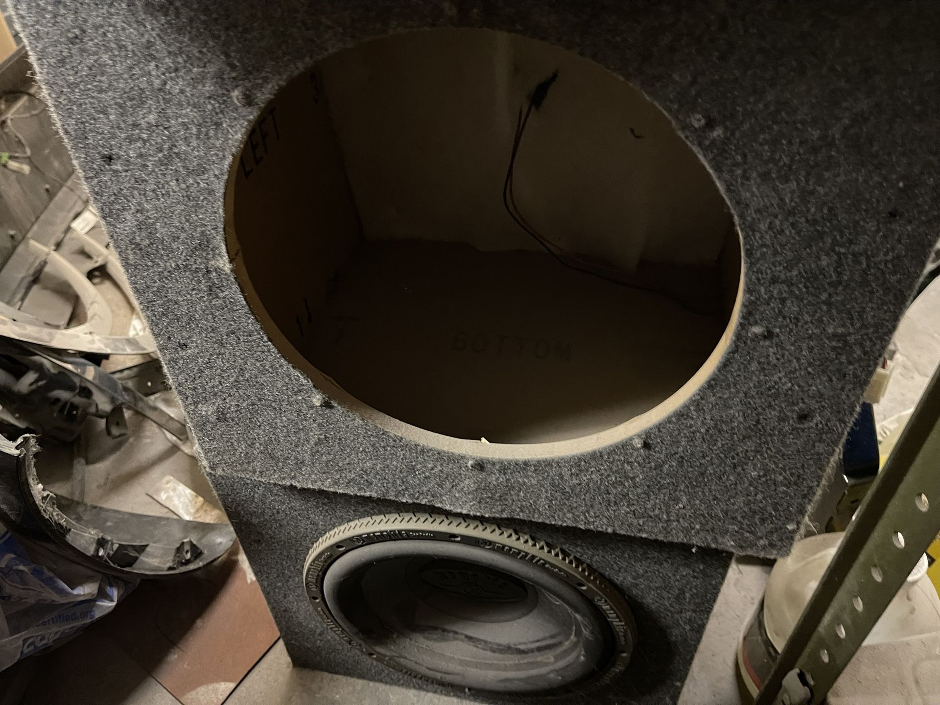 Subwoofe Enclosure Speaker Scosche 10" Memphis Speaker