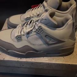 Jordan 4s Retros Paris Olympics Wet Cement (1:1) Size 13