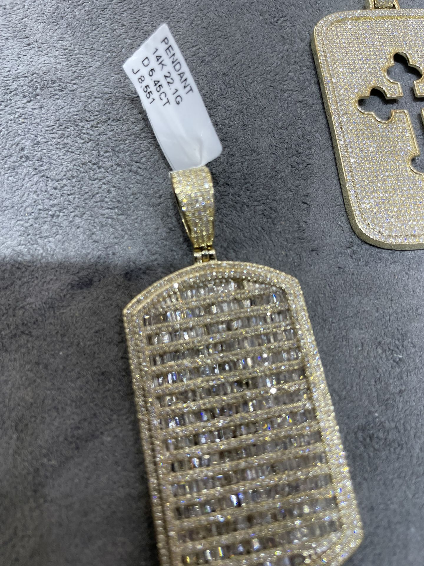 Diamond Dog Tag