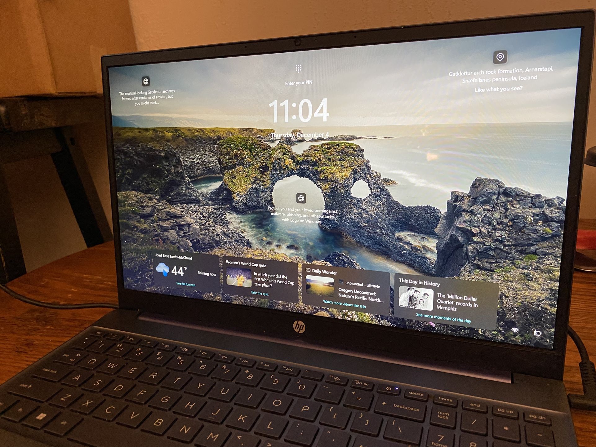 HP Pavillion (Gently Used) Computer Laptop 