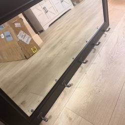 Mirror With Hooks 