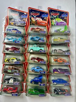Lot of 21 Disney Pixar Cars Supercharged Mattel Diecast Sealed 2007 Rare