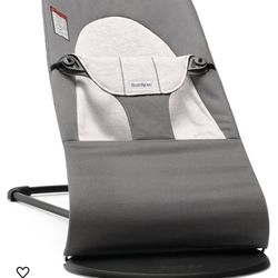 NEW Baby Bjorn Bouncer Jersey Gray Portable 