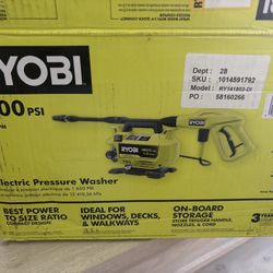 New Ryobi 1800 PSI Electric Pressure Washer RY141803-DI