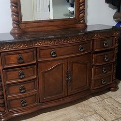 Dresser and Mirror 