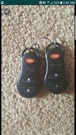 Keyless Entry Key Remote Control for Jeep Liberty / Dodge
