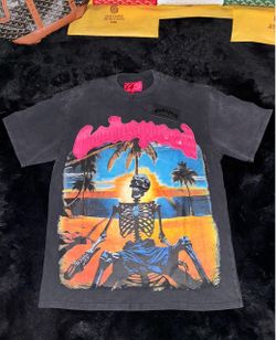 Godspeed Skeleton Graphic T-Shirt (Size Extra Large)