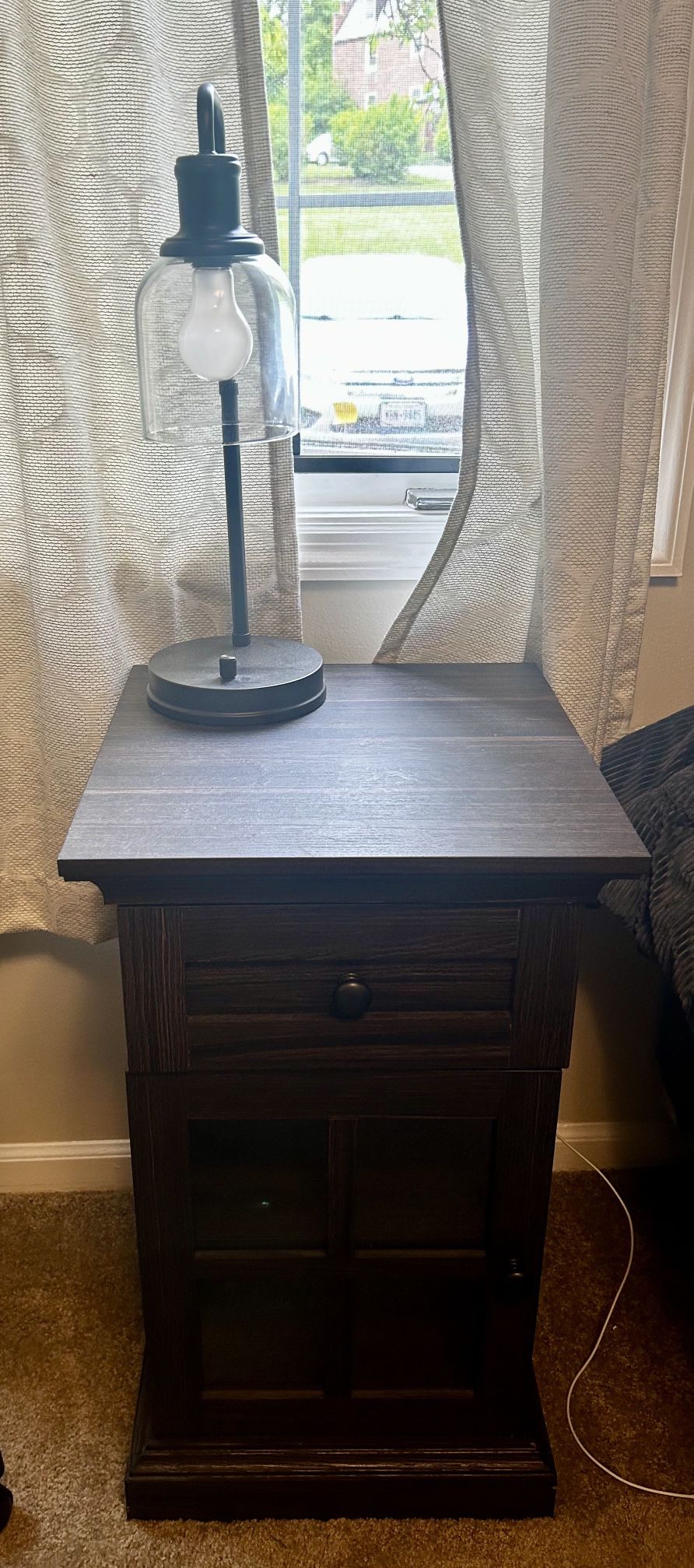 Side table and Lamp