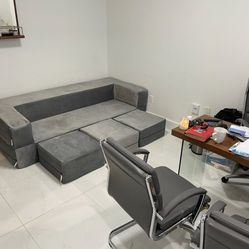 Convertible COUCH, KING BED, SLEEPER, WORKBENCH!!! 