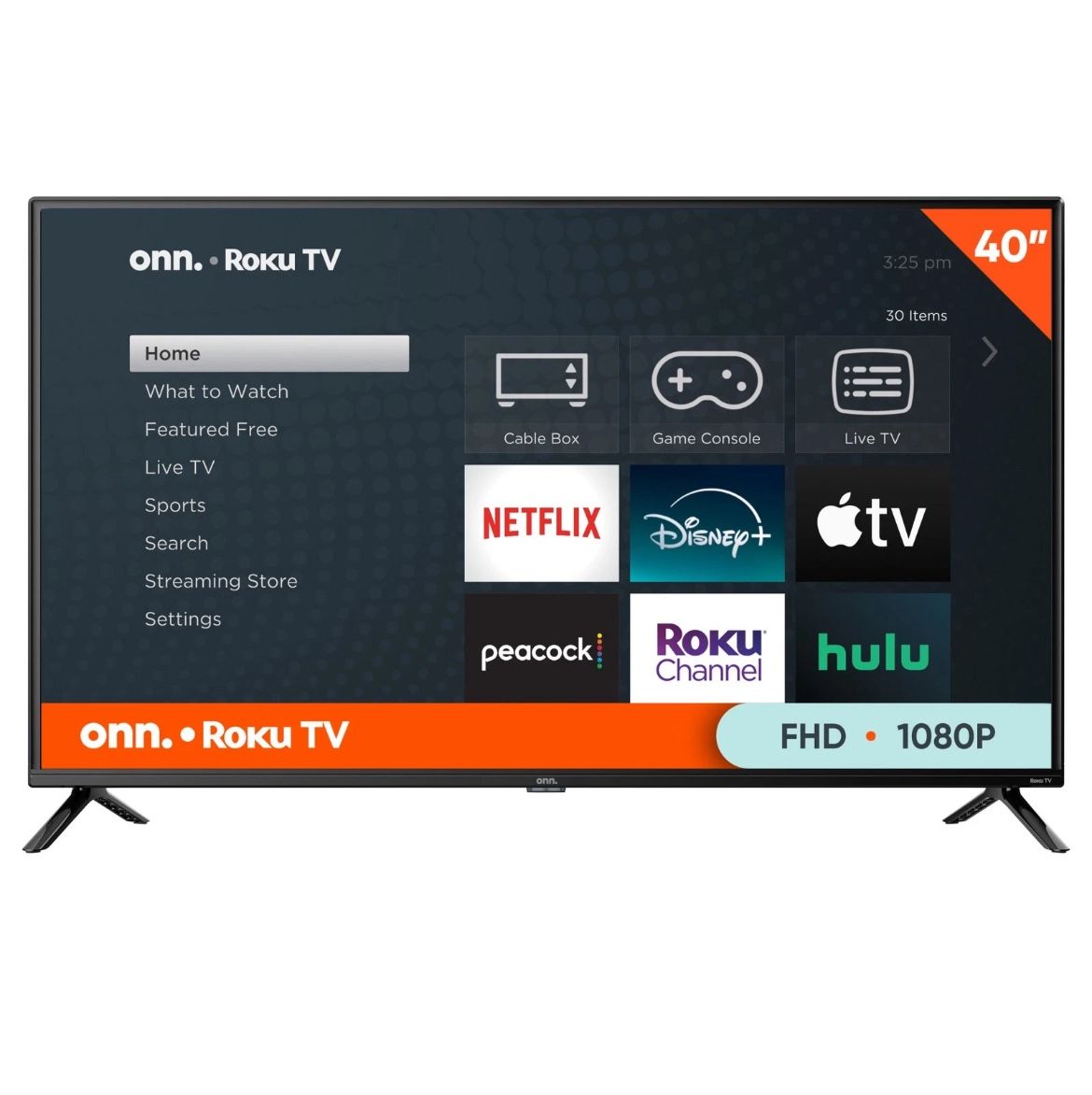 onn. Roku TV 40" FHD 1080p