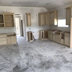 Custom cabinets