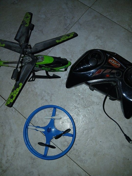 Helicopter And Drone For 25