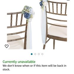 Blue Wedding Aisle Decor 