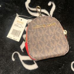 MK backpack keychain 