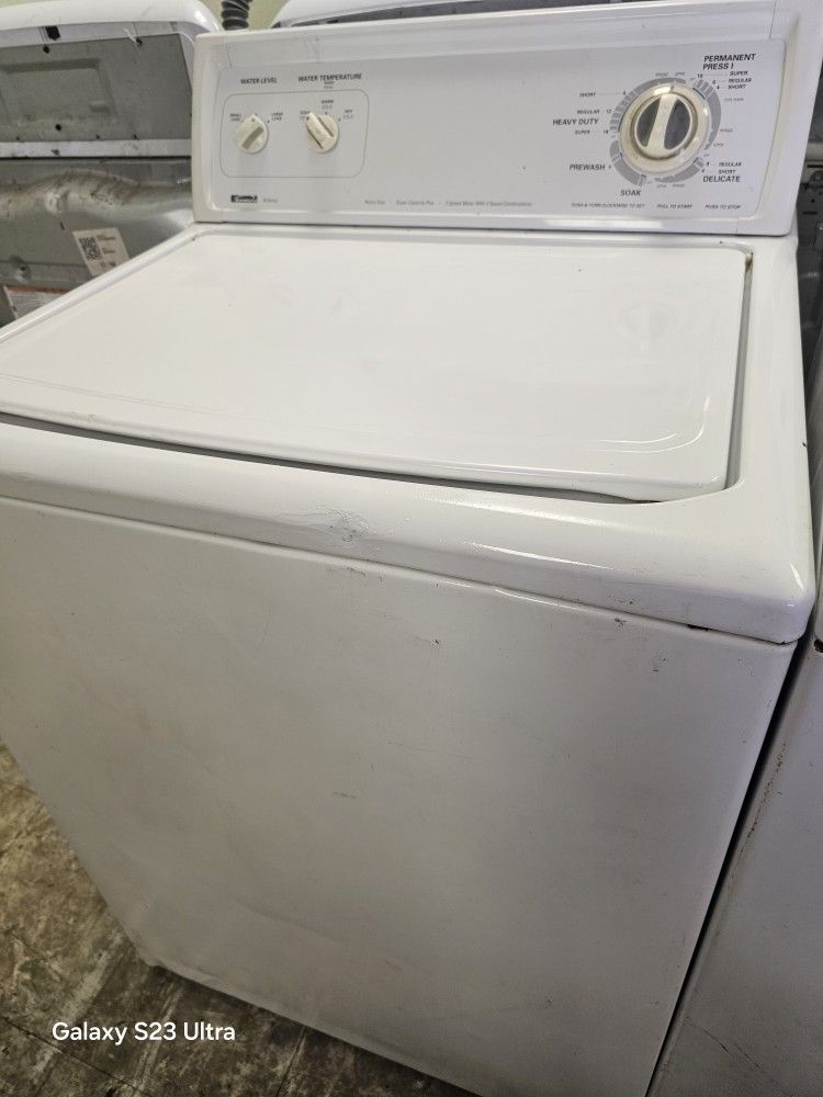 Kenmore Old School Washer Working Perfectly Fine Very Clean Super Capacity I Can Deliver To You 90 Days Warranty