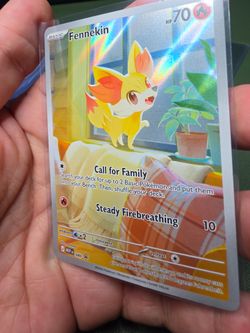 Fennekin Holo Pokémon Card MEP 080