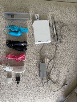 Wii with games