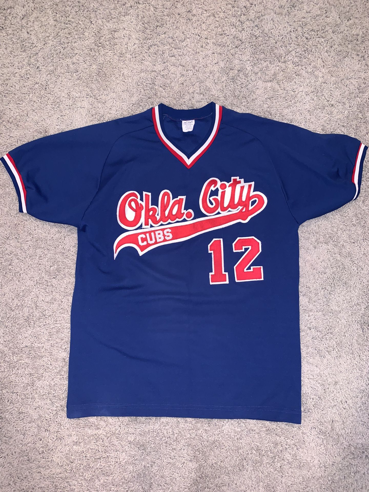 Oklahoma City Cubs Baseball Jersey OKC Chicago Vintage