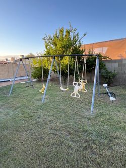 Play ground set, swings