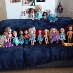 19 DOLLS From PRINCESS COLLECTION