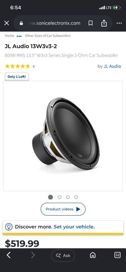 JL Audio W3