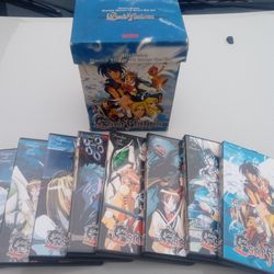 RARE Escaflowne Perfect Vision Numbered Limited Edition Box Set 8 DVDs. 