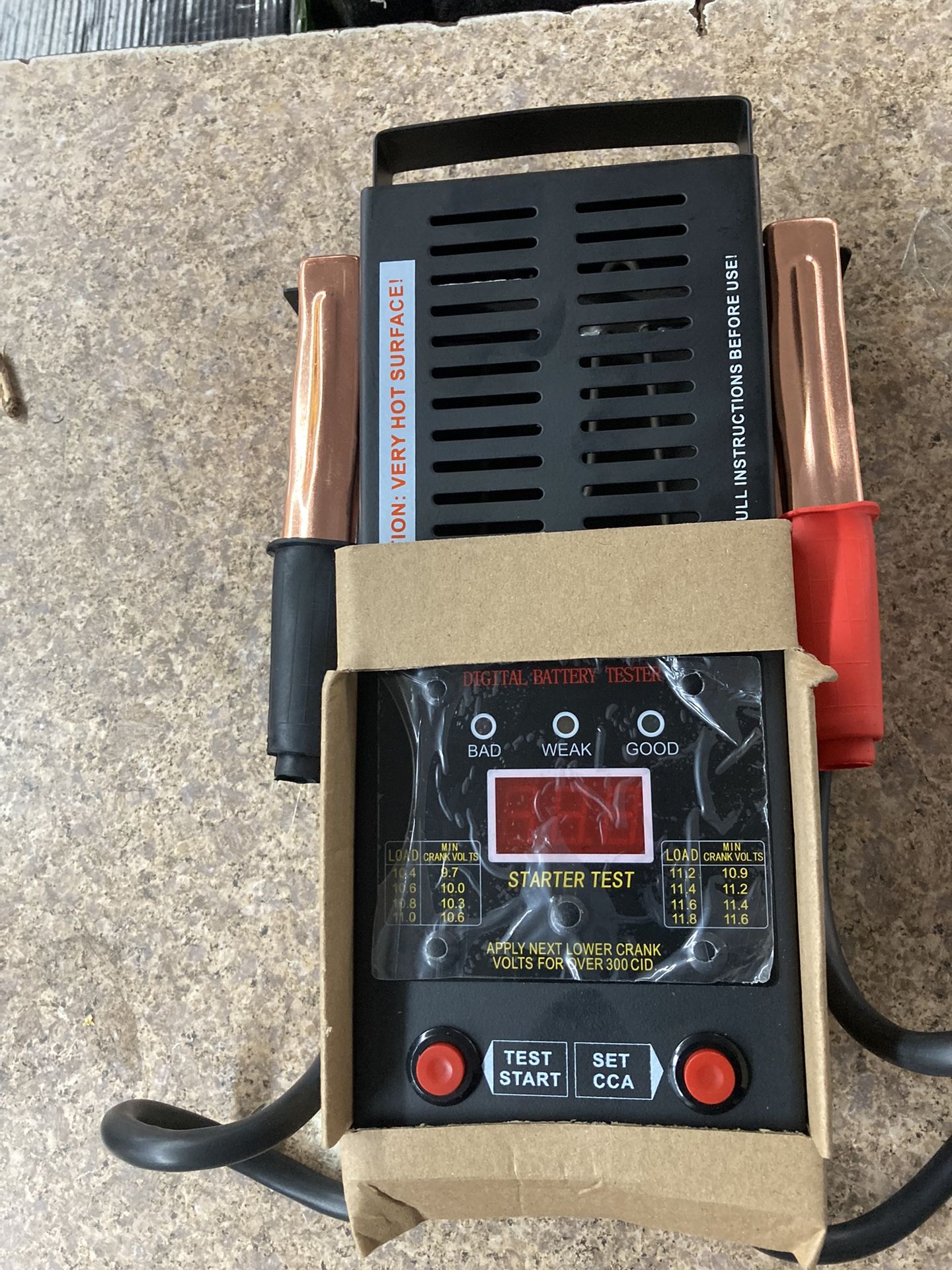 Digital Battery Tester