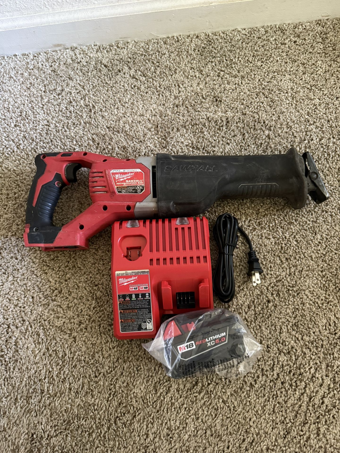 Milwaukee M18 Sawzall