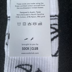 Brand New  Socks Club National Basketball Players Association 