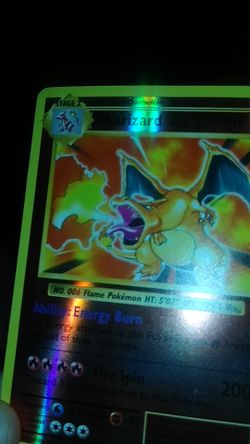 Charizard evolutions card very rare