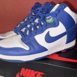 Nike Dunk High Retro Blue/White