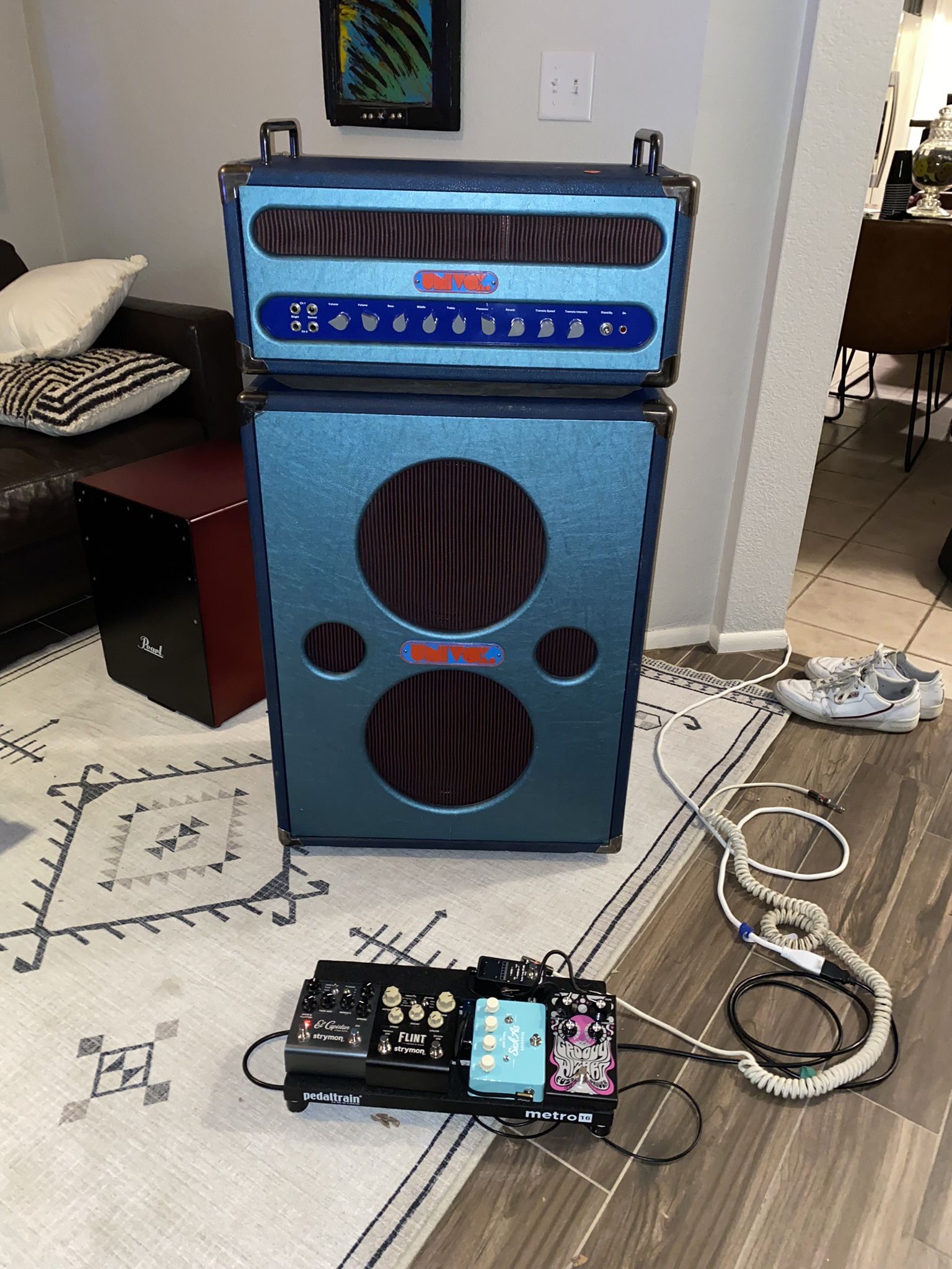 1970’s Univox head and 2x12” Cab