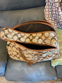 Coach Vintage Carry On Travel Luggage