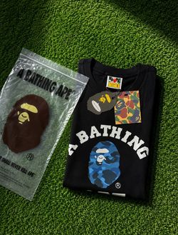 A Bathing Ape BAPE Graphic T-Shirt Black